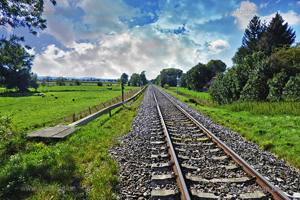 Eisenbahn zwischen Langenau und Rammingen