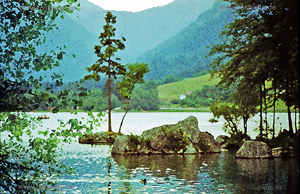 Landschaft am Hintersee